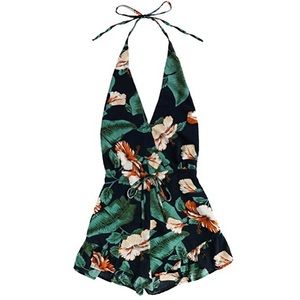 Floral Jumpsuit